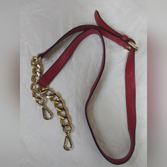 Michael Kors Red shoulder/crossbody - Picture 11 of 12